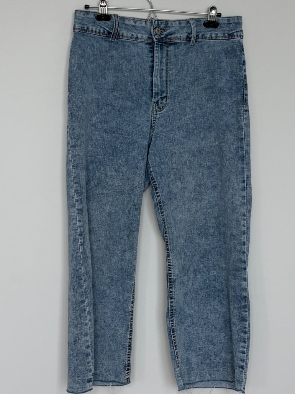 Rewash Super High Rise Cropped Jeans 11